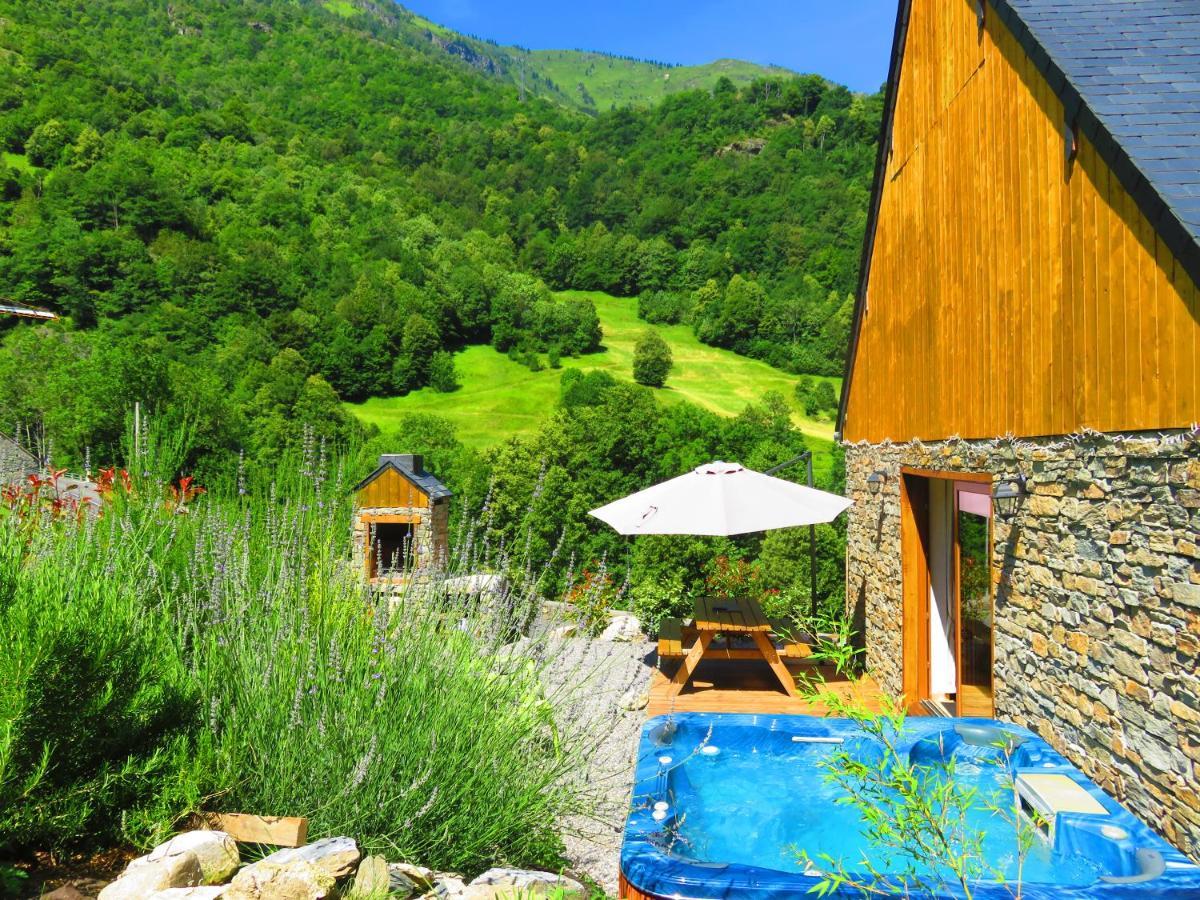 Le Bordarriben Sauna & Spa 4 Etoiles Gèdre Exteriör bild