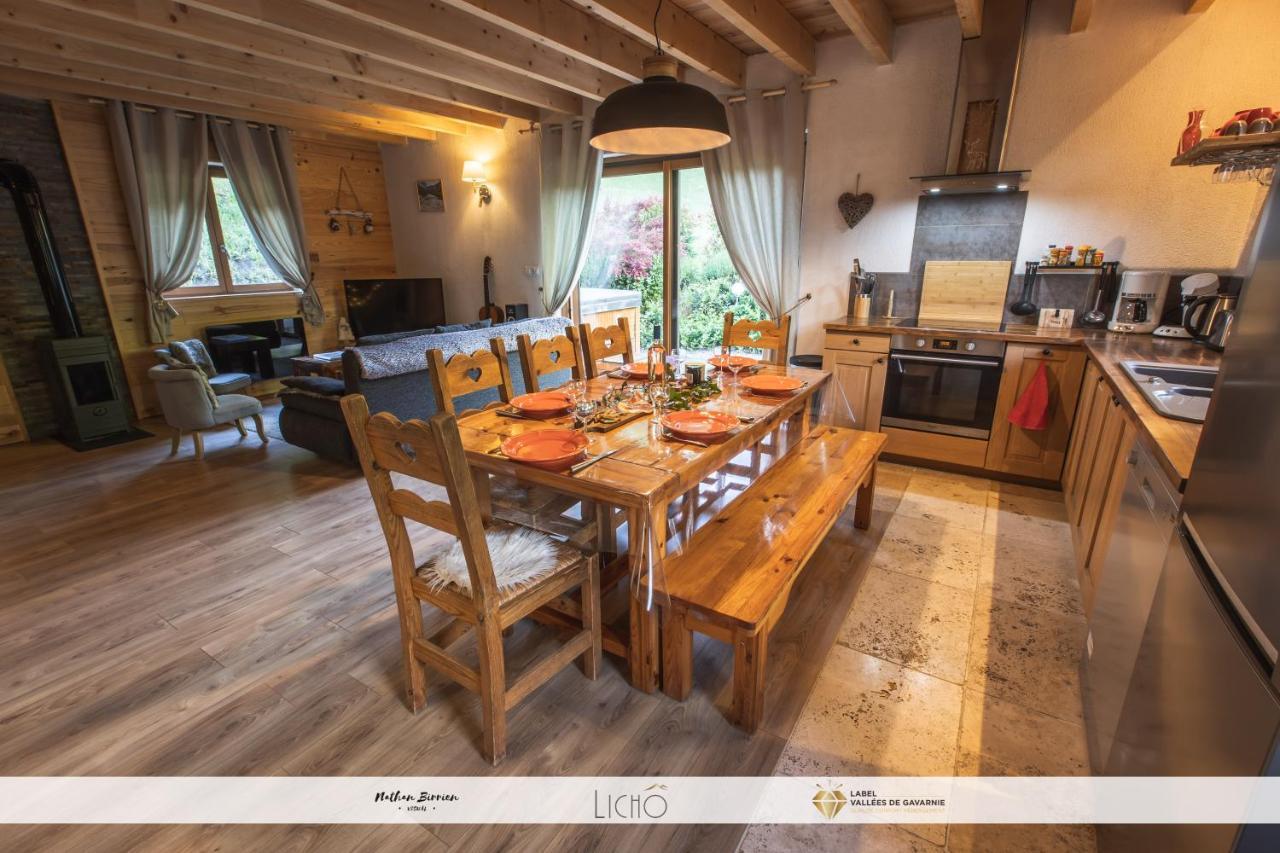 Le Bordarriben Sauna & Spa 4 Etoiles Gèdre Exteriör bild