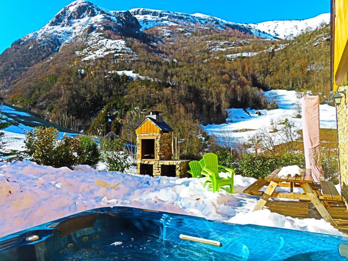 Le Bordarriben Sauna & Spa 4 Etoiles Gèdre Exteriör bild